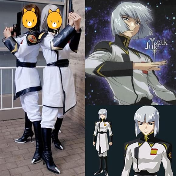 【送料込】コスプレ衣装 ガンダムSEED DESTINY ザフト 白 軍服 ガンダムSEED DESTINYザフト軍軍服(白)隊長 イザーク コスプレ